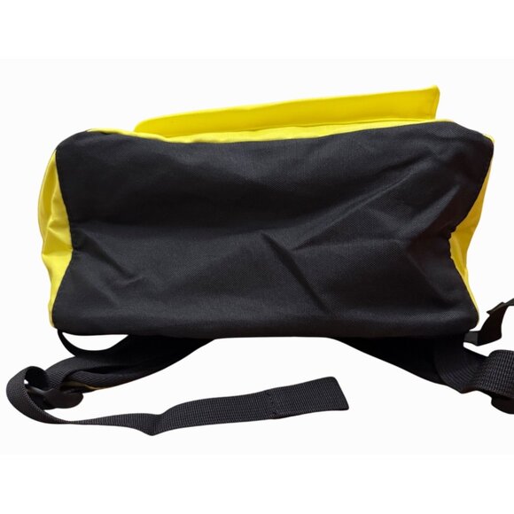 Upward Sports Backpack Yellow Lightweight Adjustable Front Zipper Pocket Unisex - Picture 8 of 10